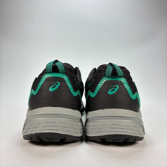 ASICS Gel-Venture 8 Black Green Trail Running Shoe Lace Up 1012B230 Women’s Sz 9 - Picture 5 of 10